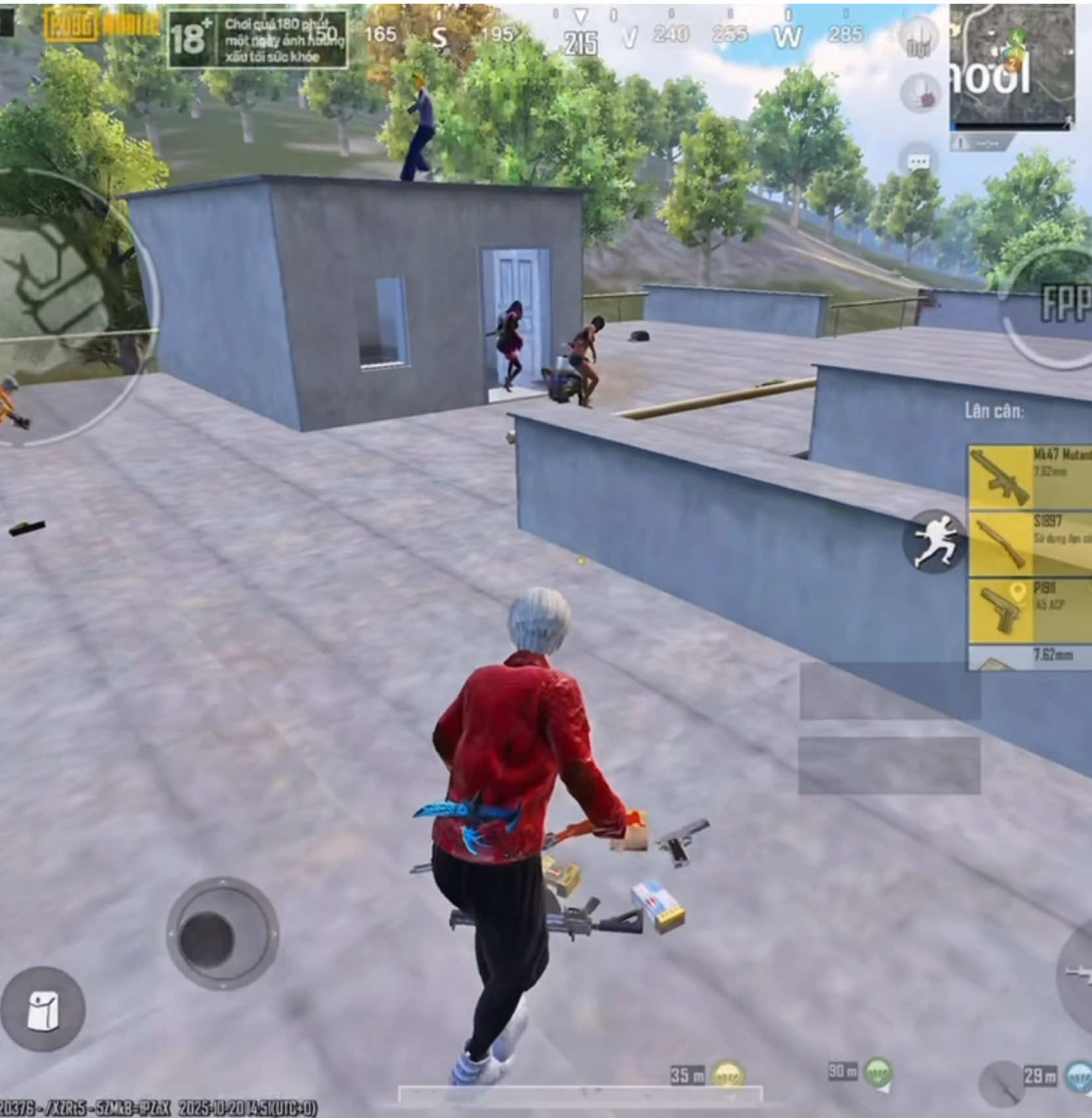 chơi game mà tay nó run 🫠 #xuhuong #xh #highlight #pubgmobile 