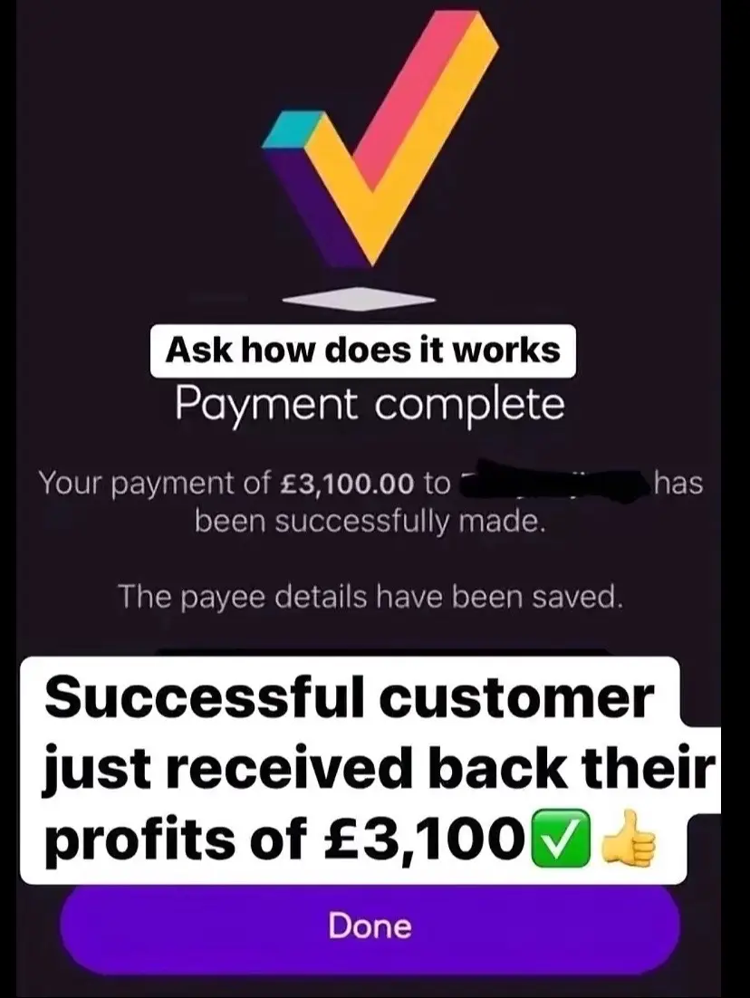 Successful transaction ✅💷 message me now to get started 📥 @miss_safiyya_ #azayliadiamondcain #powerful #azayliasmummy #safiyyavorajee #internationalwomensday               