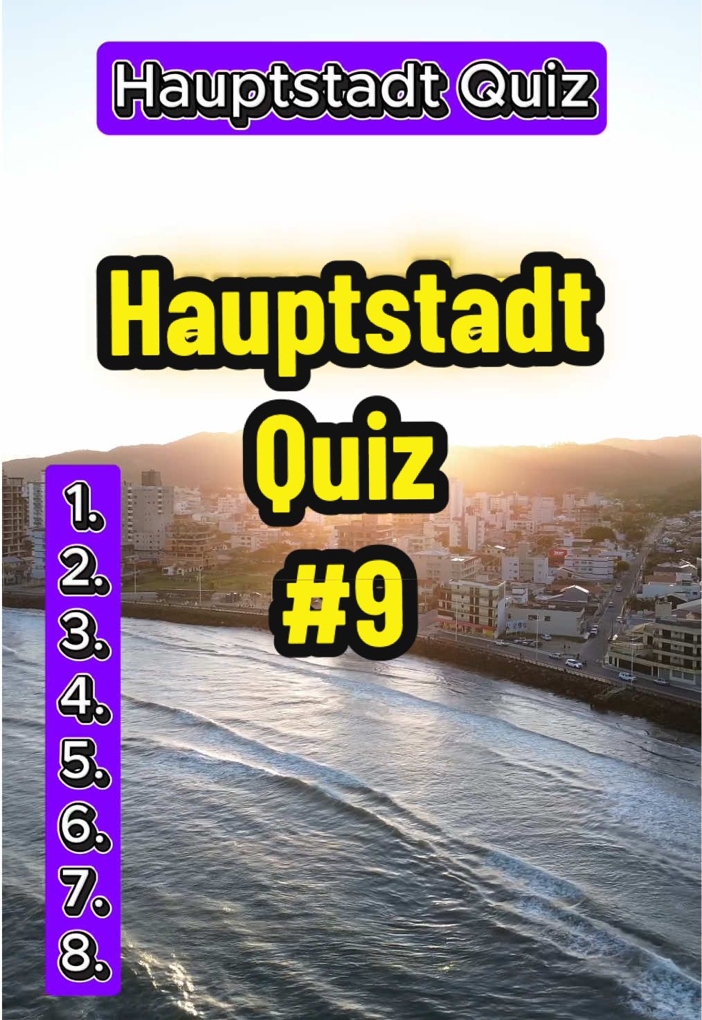 Teil 9 | Hauptstadt Quiz!  Checkt @Knowunity ab und lasst die KI für euch lernen. #hauptstadt #quiz #quiztime #allgemeinwissen 