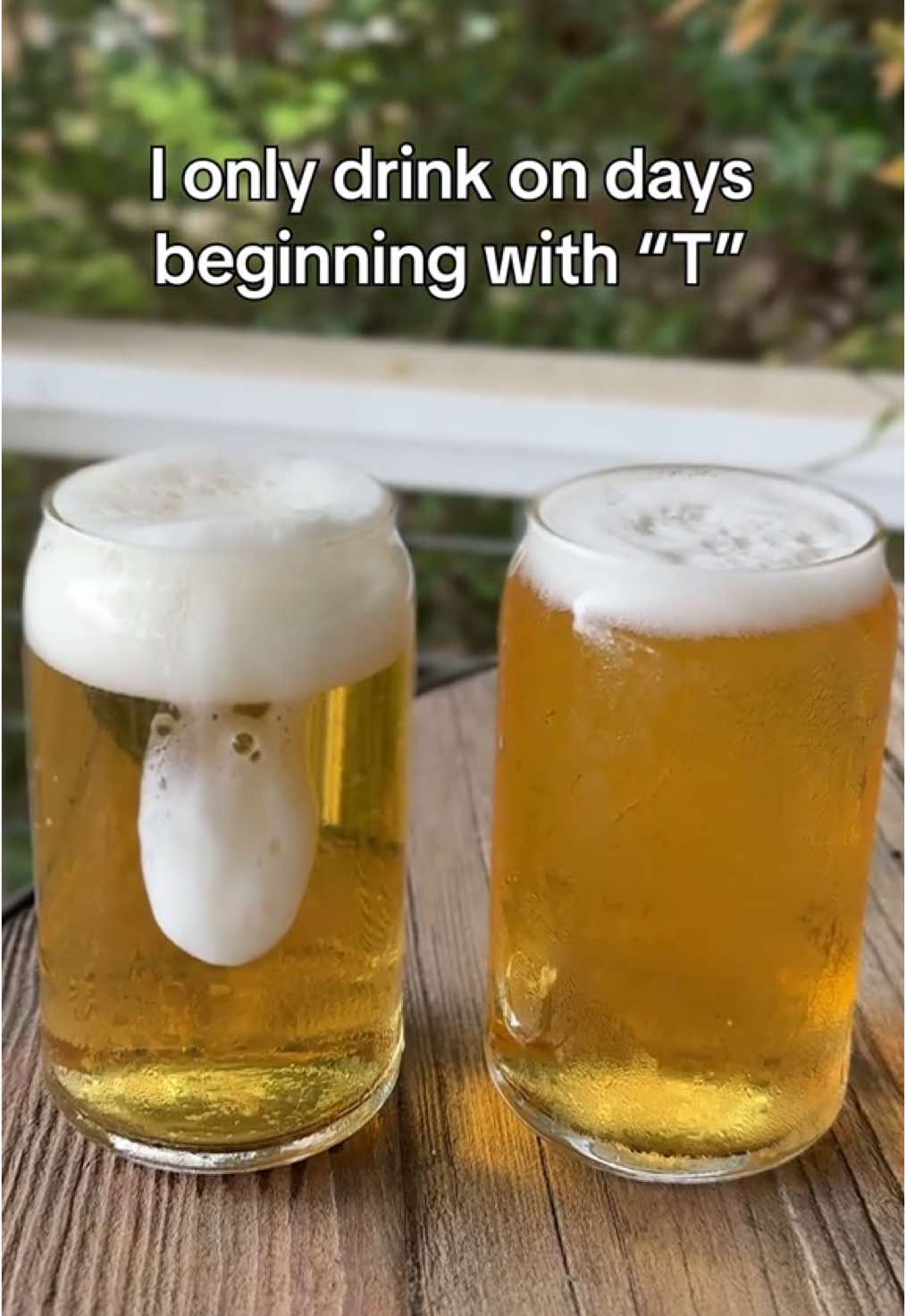 Only SOME days 🤷‍♂️ #fyp #foryou #trending #beer #beertiktok