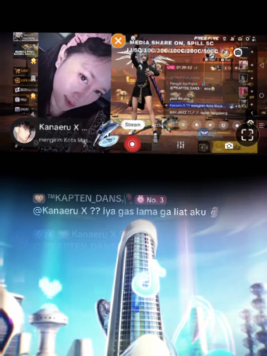 thnks yh cien'k, udh liatin kota masa depan di live ida_🤧🥹🔥#CapCut  #jj #freefire_lover 