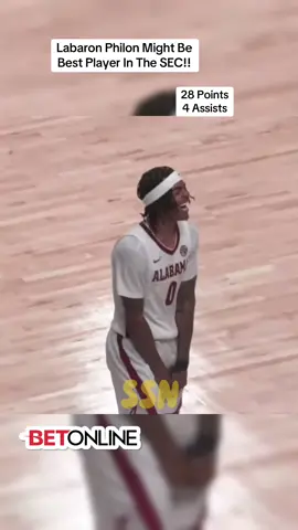 Labaron Philon Might Be Best Player In The SEC!! Drops 28 Points And 4 Assists Against Florida State!! @BetOnline  #labaronphilon #collegebasketball #alabamabasketball #ncaabasketball #fyp