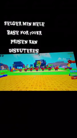 selger min helebase #tiktok #fyp #plantsvsbrainrots #money #vipps 