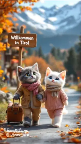 Tom & Luna’s Adventures 🐾 Tirol, Austria ✨ Original creation made by me 💕 Every story, outfit, and scene is part of my own project. Follow Tom & Luna as they travel the world 🌍 #TomAndLuna #MyOriginalContent #TravelStory #fyp 