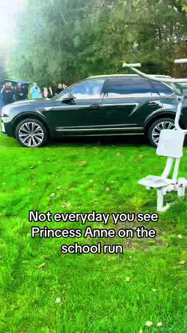 A Royal Visit 👑 👸🏻  #royalfamily #princessanne #royal #foryoupagе #helicopter 