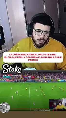 La cobra reacciona al pacto de lima: El dia que peru y Colombia eliminaron a chile - Parte 3 #lacobra #davooxeneize #chile #peru #colombia 