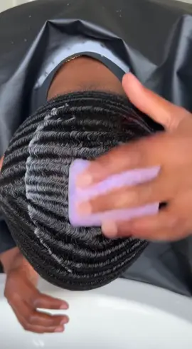 360 waves wash and style 🔥  Luxurious lavender shampoo bar at Wavepapisea.com code:Save10  #360waver #360waves #washandstyle 