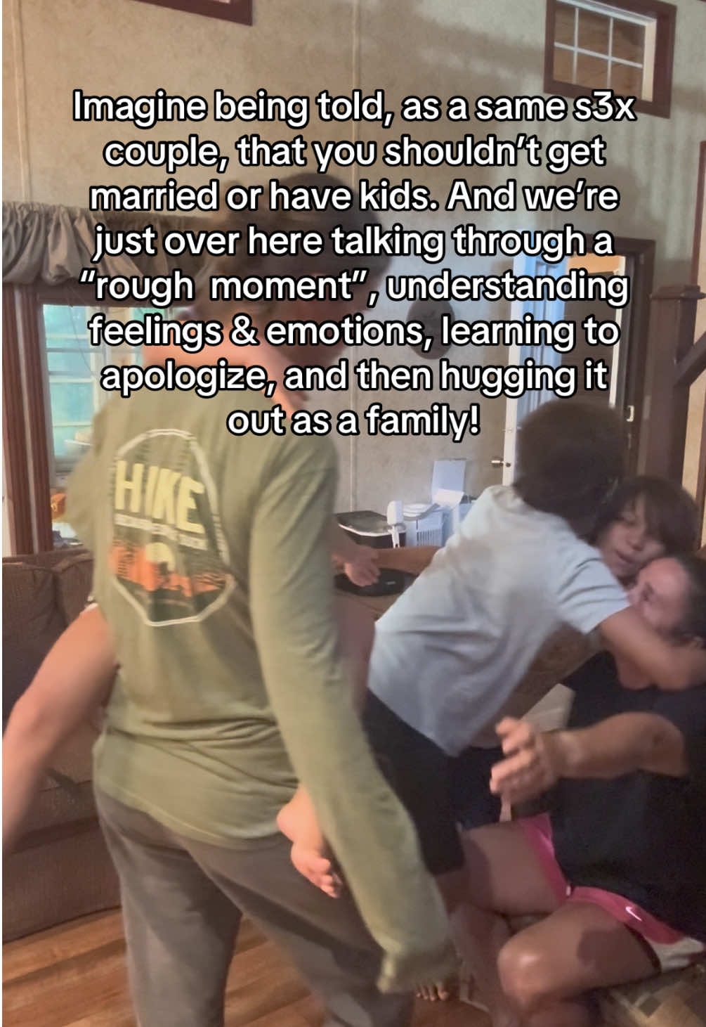 You’re right, our kids are doomed 🙄. Good (and bad) parents come in all shapes, sizes, colors, and dynamics! LOVE is the best environment to raise kids in. And I wish I grew up in the family my wife and I created ❤️. #raisingkids #parentinggoals #twomoms #communication #Love 