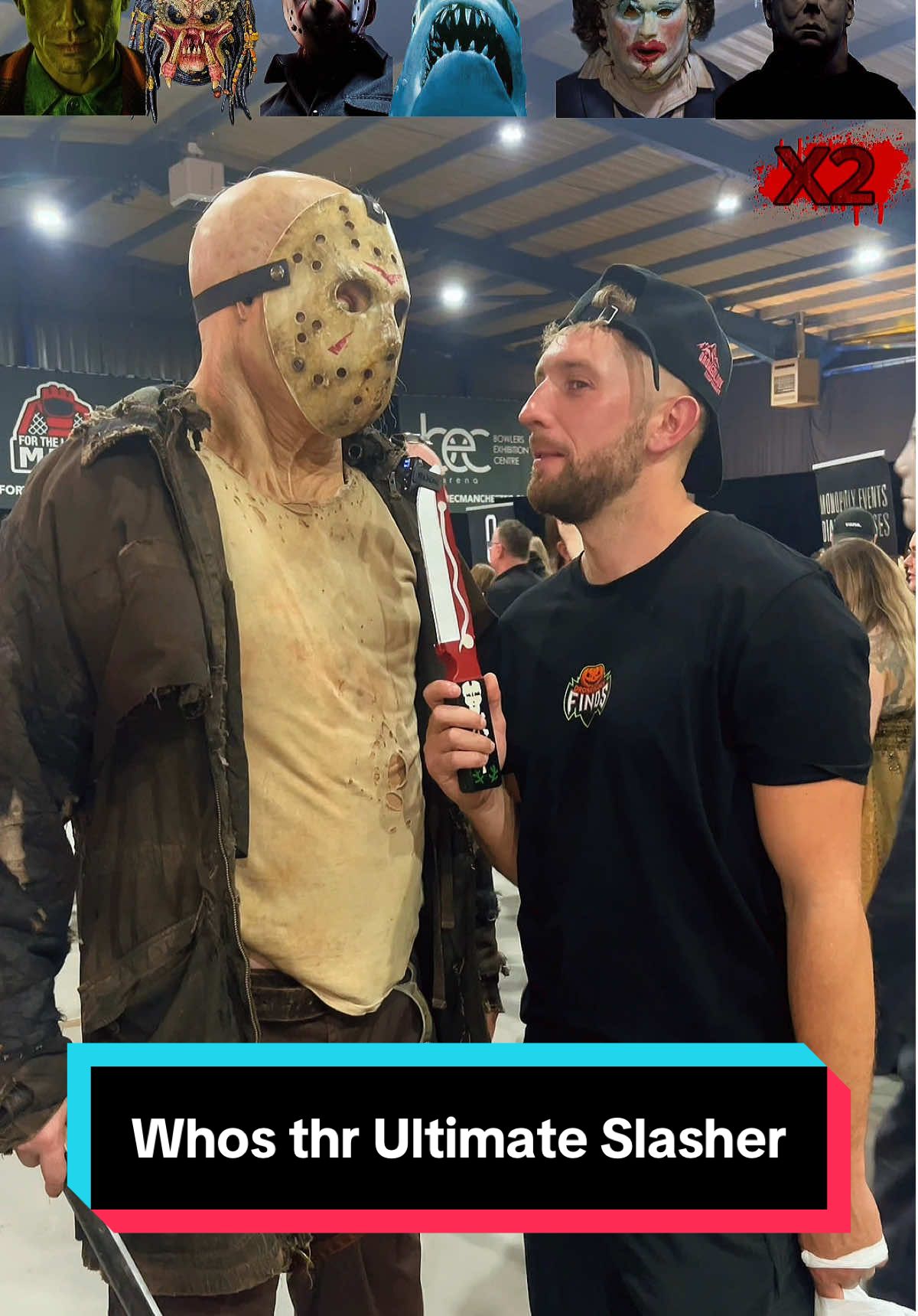 Who is the ultimate horror icon let’s see what the people say 🔪 #ftloh #horroricons #comiccon #interview #cosplayer 
