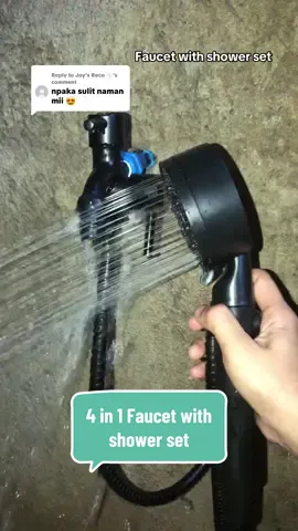 Replying to @Joy’s Reco 𓇼 True mi affordable talaga to set na!  #showerset #faucetshower #bathroomshower #affordable 