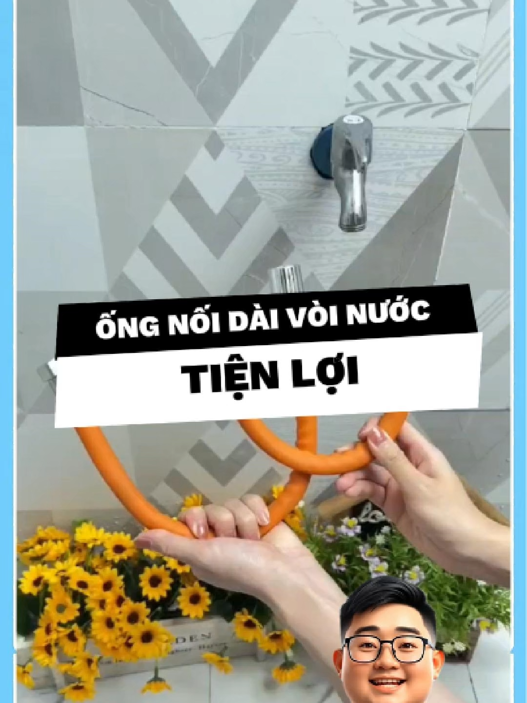 ỐNG NỐI DÀI VÒI NƯỚC XOAY LINH HOẠT #ongnoidaivoinuoc #duyne0710 #giadungtienich #giadungthongminh #xuhuong #fyp