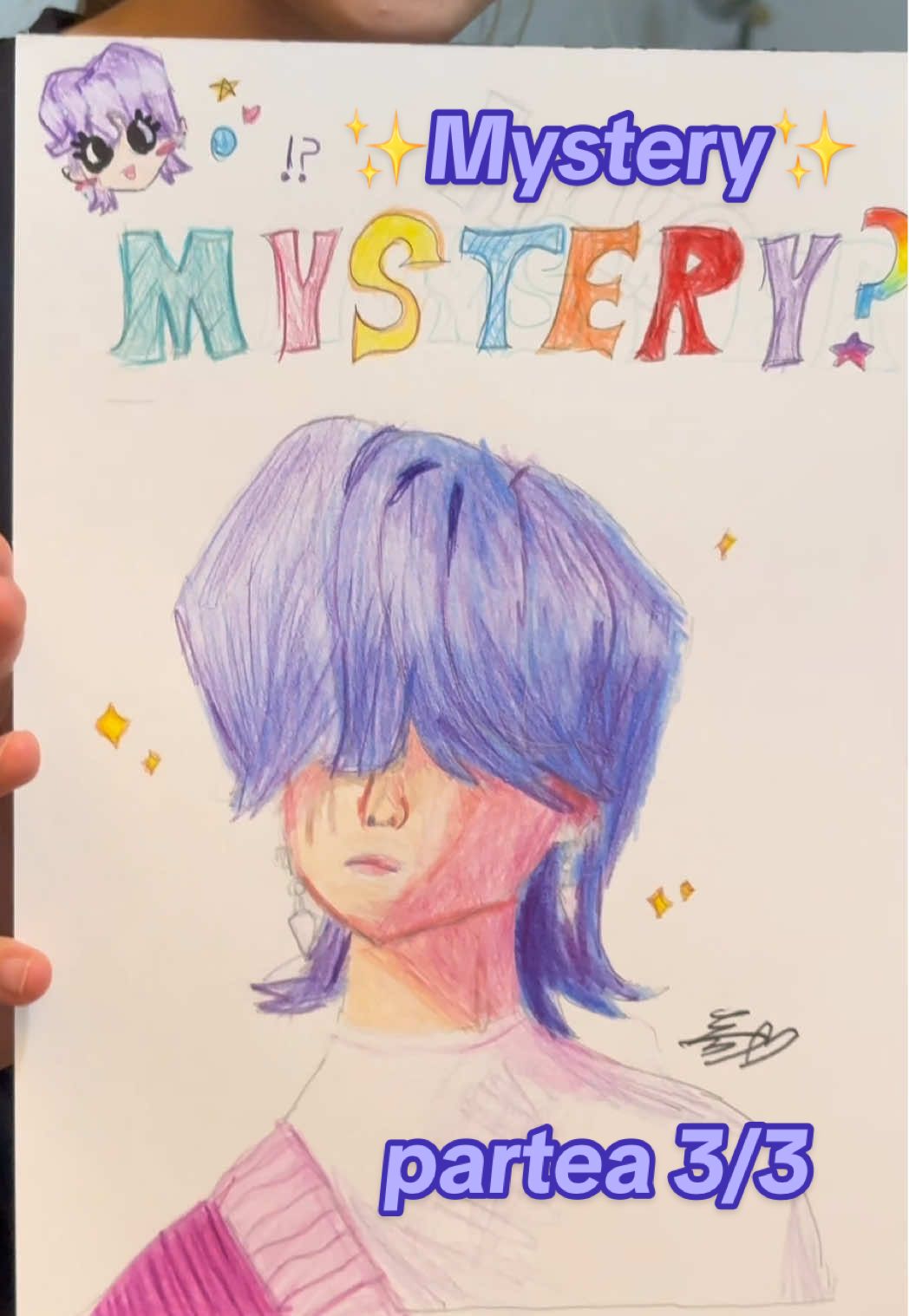 Eva deseneaza 💘 Mystery partea 3/3 Partea 2 aici@Ella Popescu  #evadeseneaza #desen #kpopdemonhunters #evapopescu #ellapopescu 