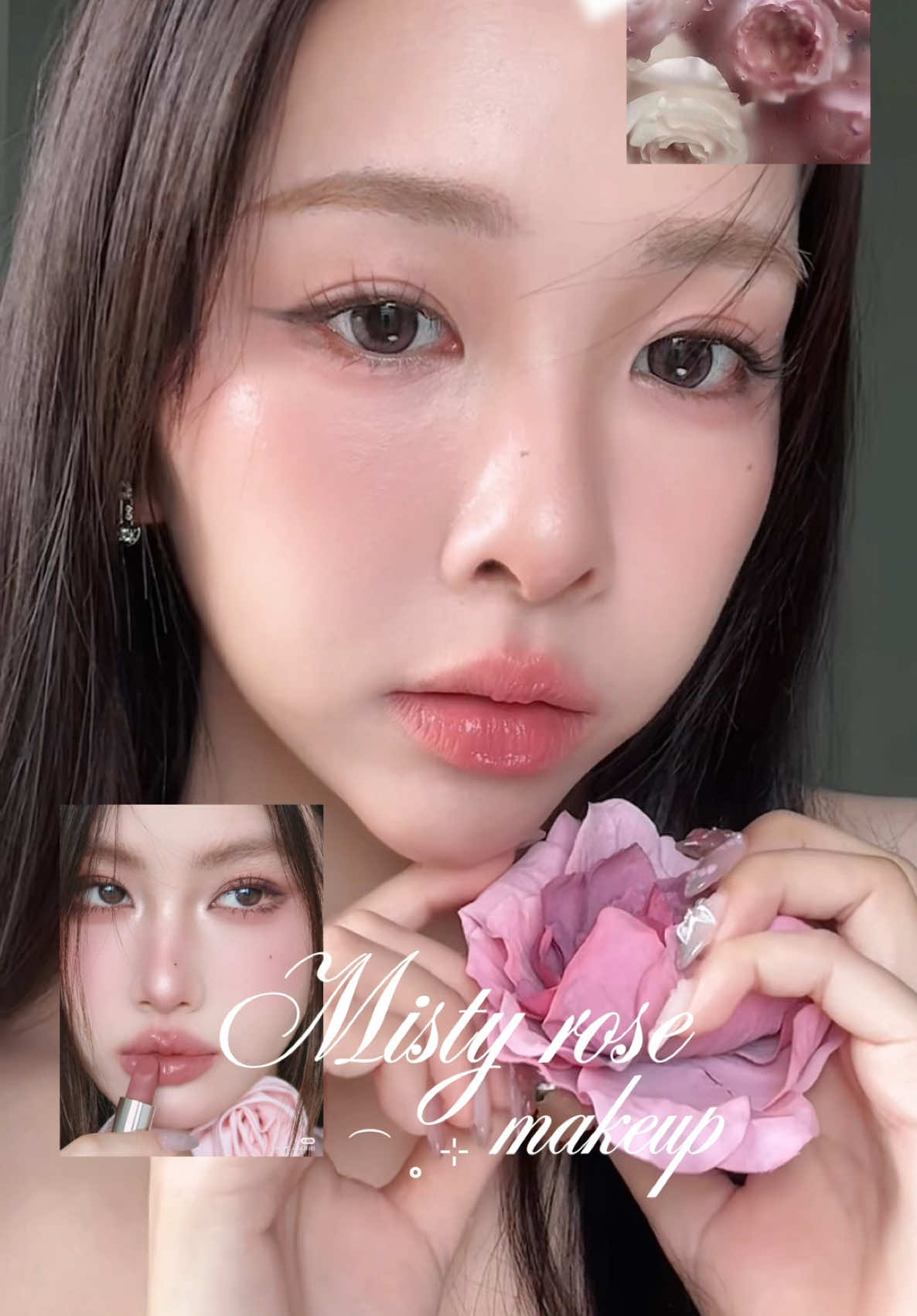 มาแต่งหน้าโทน Misty Rose กัน🥀 ใช้ครีมบลัชเดียวลงทั่วหน้าเลย ละมุนมากกกก ไปแต่งตามกันได้นะ💕🫶🏻 #mistyrosemakeup #redchamber #makeuptutorial #creamblush #haelyn 