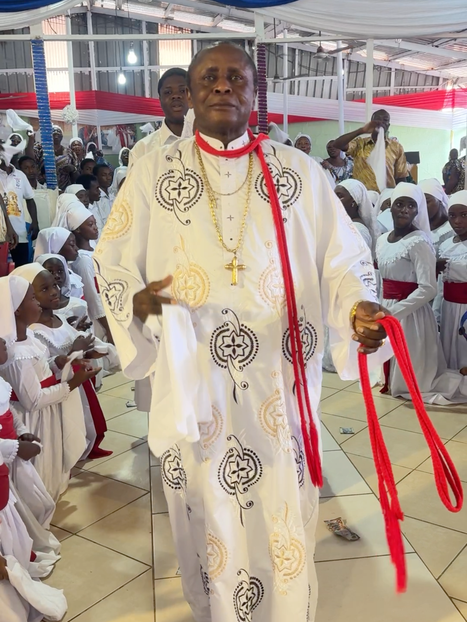 2 Samuel 6:14 And David danced before the Lord with all his might; and David was girded with a linen ephod. #spirituality #fyp #tiktokviral #viral #unity #prophet #spiritualtiktok #dance #dancechallenge #praise #shout