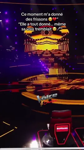 Ce moment m’a donné des frissons 🥺💔” “Elle a tout donné… même sa voix tremblait 🥹🎤 #t#thevoicee#emotiont#thevoicekidsm#momentfortv#voix   