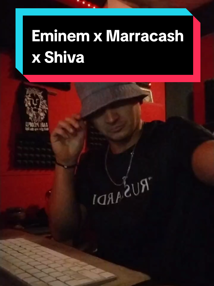 @eminem  in studio con @Marracash  e @shivaofficial  sarebbe una follia 💀 La nuova serie ha inizio💣 #perte #mashup #eminem #marracash #shiva 
