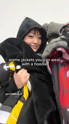 have u ever seen a hood that unzips?? #anime #fashion #onepiece #demonslayer #cyberpunk 