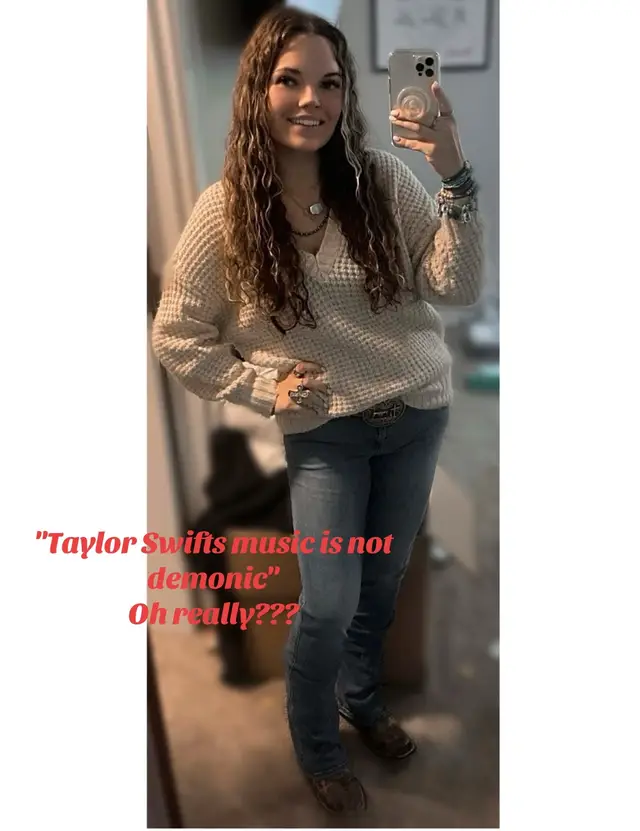 Blasphemy will not be forgiven. I mourn for Taylor as she used to say she held “Christian values” and now she uses blasphemy as music lyrics… the enemy is showing itself through her music… 