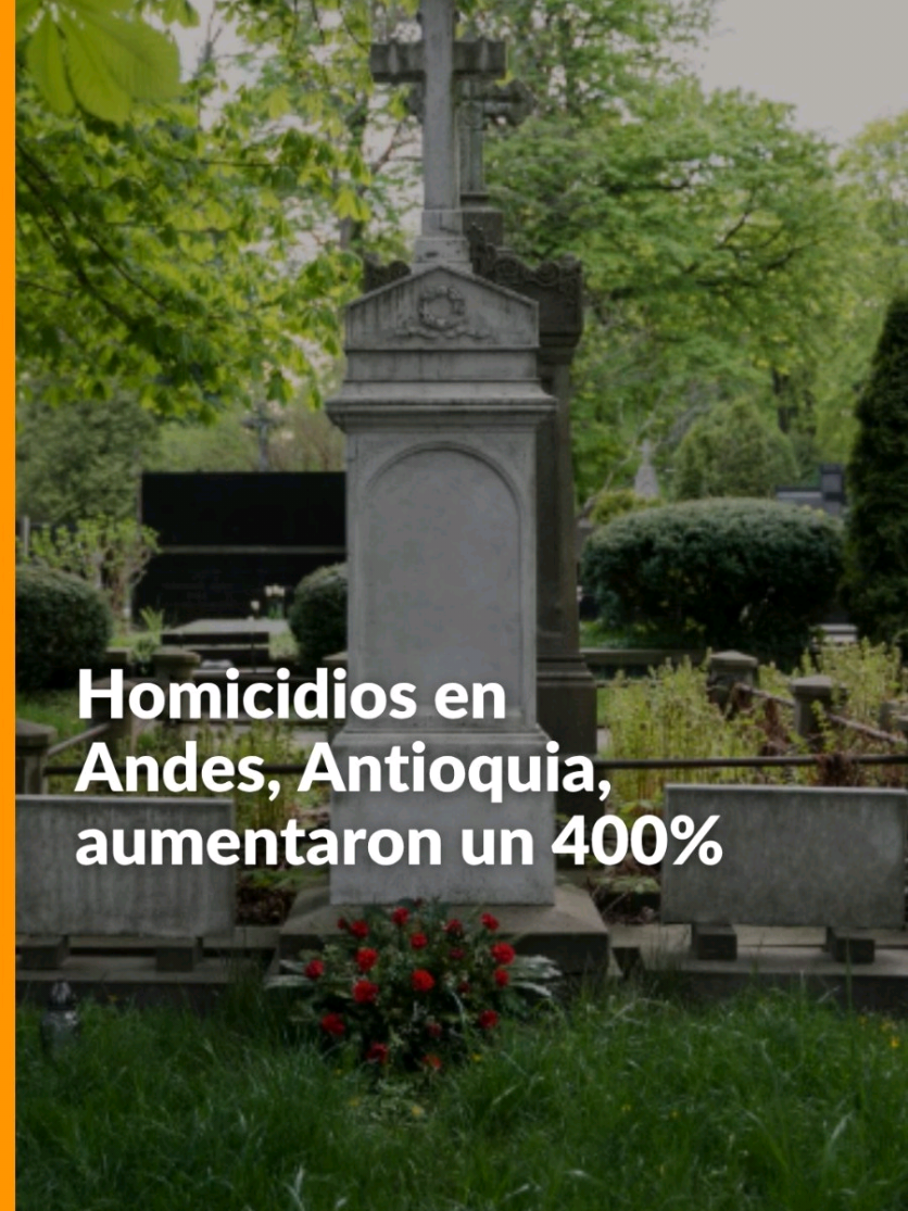 En el municipio de Andes, en el suroeste de Antioquia, hay preocupación por el aumento de muertes violentas. En lo que va del año han sido asesinadas 57 personas y, en comparación con las cifras del año anterior, los homicidios se han incrementado en un 400%. La iglesia católica dice que, por esta razón, ya las bóvedas escasean en el territorio.  Siga la señal de Noticias Caracol En Vivo en noticiascaracol.com