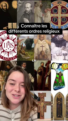 Petit point sur les ordres religieux que vous m’avez beaucoup demandé suite à ma vidéo sur la différence entre les différents monuments religieux !! J’ai essayé de faire le + clair possible mais c’était difficile de résumer tout ! #eglise #catholique #patrimoine #france #histoire 