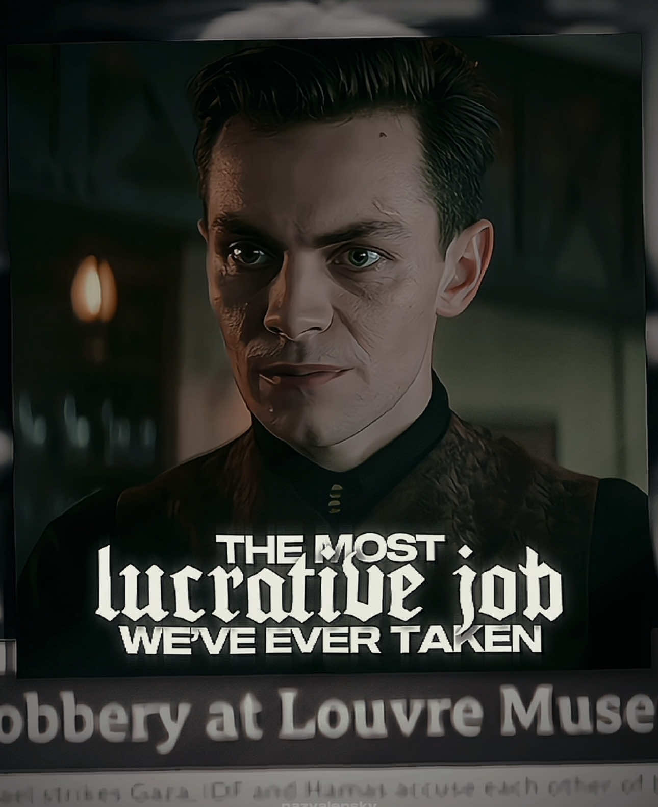 [ #SIXOFCROWS 🐦‍⬛🖤 “icon.” ] close enough, welcome back six of crows!!!! nice to see the crows are  alive and well after the louvre heist  #shadowandbone #kazbrekker #inejghafa #louvre 