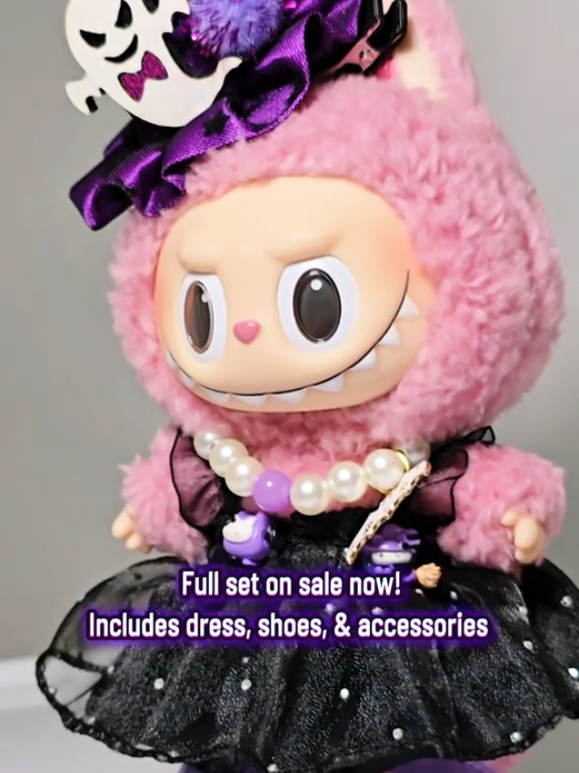 Hurry! You can still get it before Halloween. Such a good price on this one 😍 - #halloweentok #labubuclothes #tiktokshopcreatorpicks #tiktokshopmadebuyit #tiktokshopblackfriday 