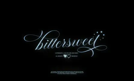 bittersweet music video </3 7pm pst