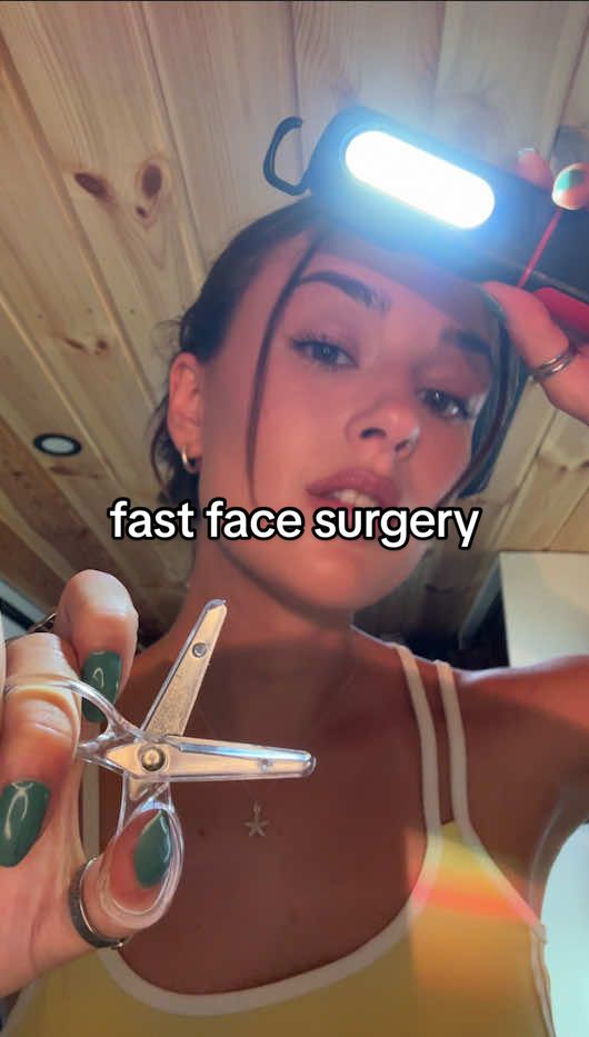 Warning: light triggers!! FAST FACE SURGERY #fastasmr #asmr #fastandaggressiveasmr #lighttriggers #asmrdoctor 