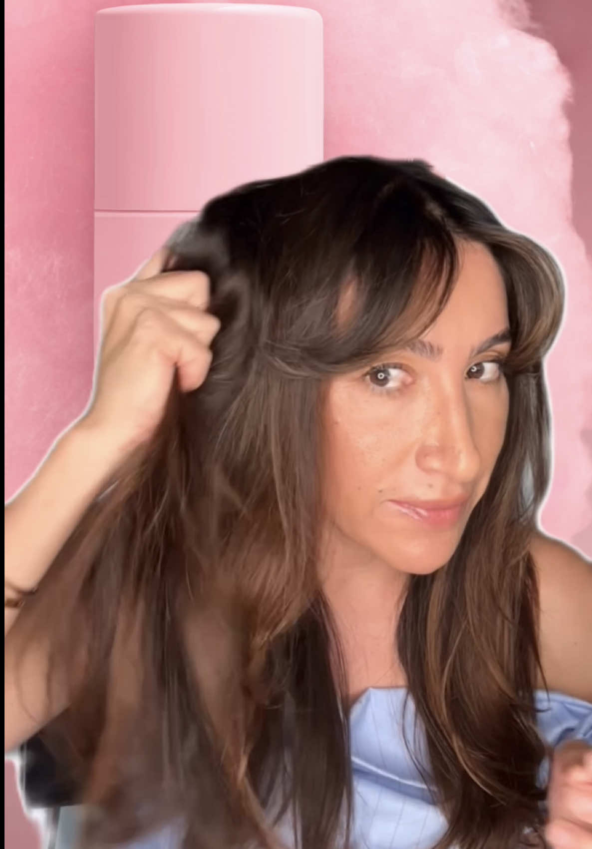 spray, scrunch, and fluff! our Cotton Candy Texturize Spray the easiest volume you’ll ever get 🍬✨ keep watching to get the full scoop! shop yours @sephora 