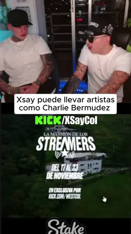 Xsay en la mansión de streamers #xsaycol #pereira #charliebermudez #westcol 