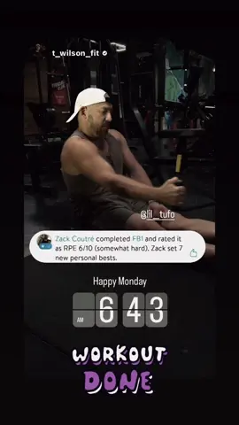 @Trevor Wilson | Elite Trainer #GymLife #personaltrainer #mondaze #goals 