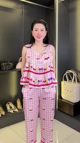Set lụa latin mặc nhà siu xinh #viral #quynhchana 