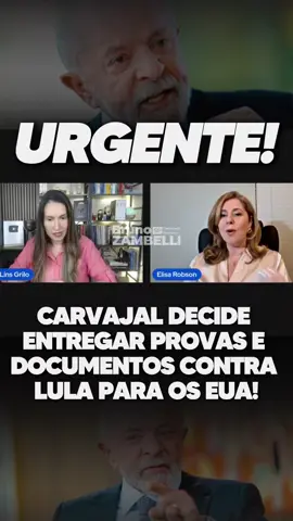 A jornalista Elisa Robson conseguiu uma entrevista exclusiva com El Pollo Carvajal nos Estados Unidos. Durante a conversa, o ex-chefe de inteligência da Venezuela revelou que está decidido a entregar provas contra Lula às autoridades americanas. #jair #bolsonaro #lula #carvajal #trump 