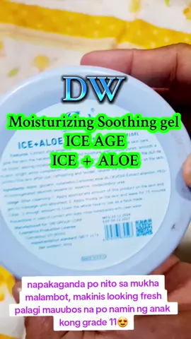 DW Moisturizing Soothing gel  ICE AGE ICE + AGE #AloeIceGel  #HydrateWithAloe  #CoolingMoisture  #DWSoothingGel  #IceAgeAloeVera 