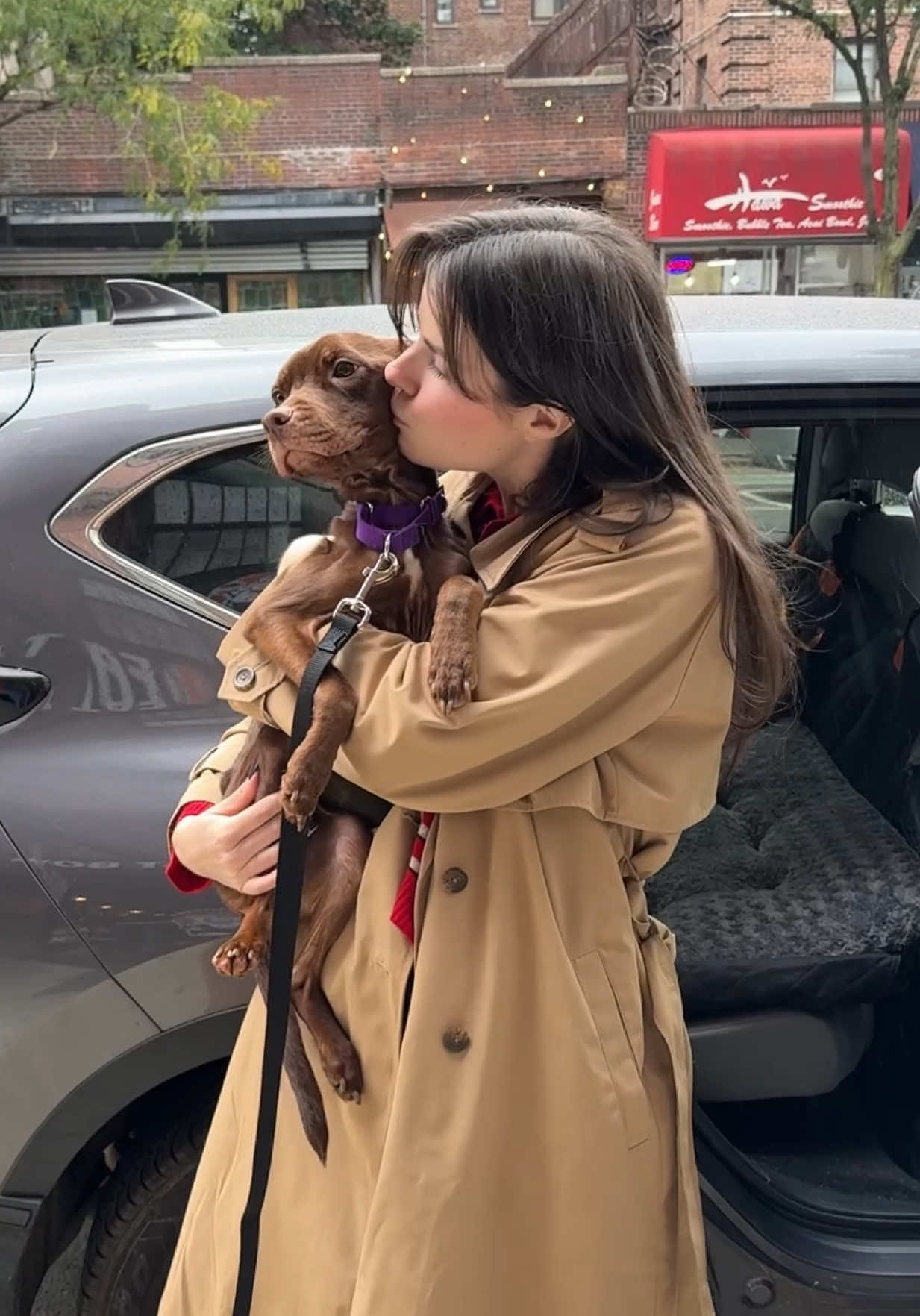 I have no words. Just so, so grateful she’s with us now ❤️ @Animal Care Centers of NYC @Muddy Paws Rescue 