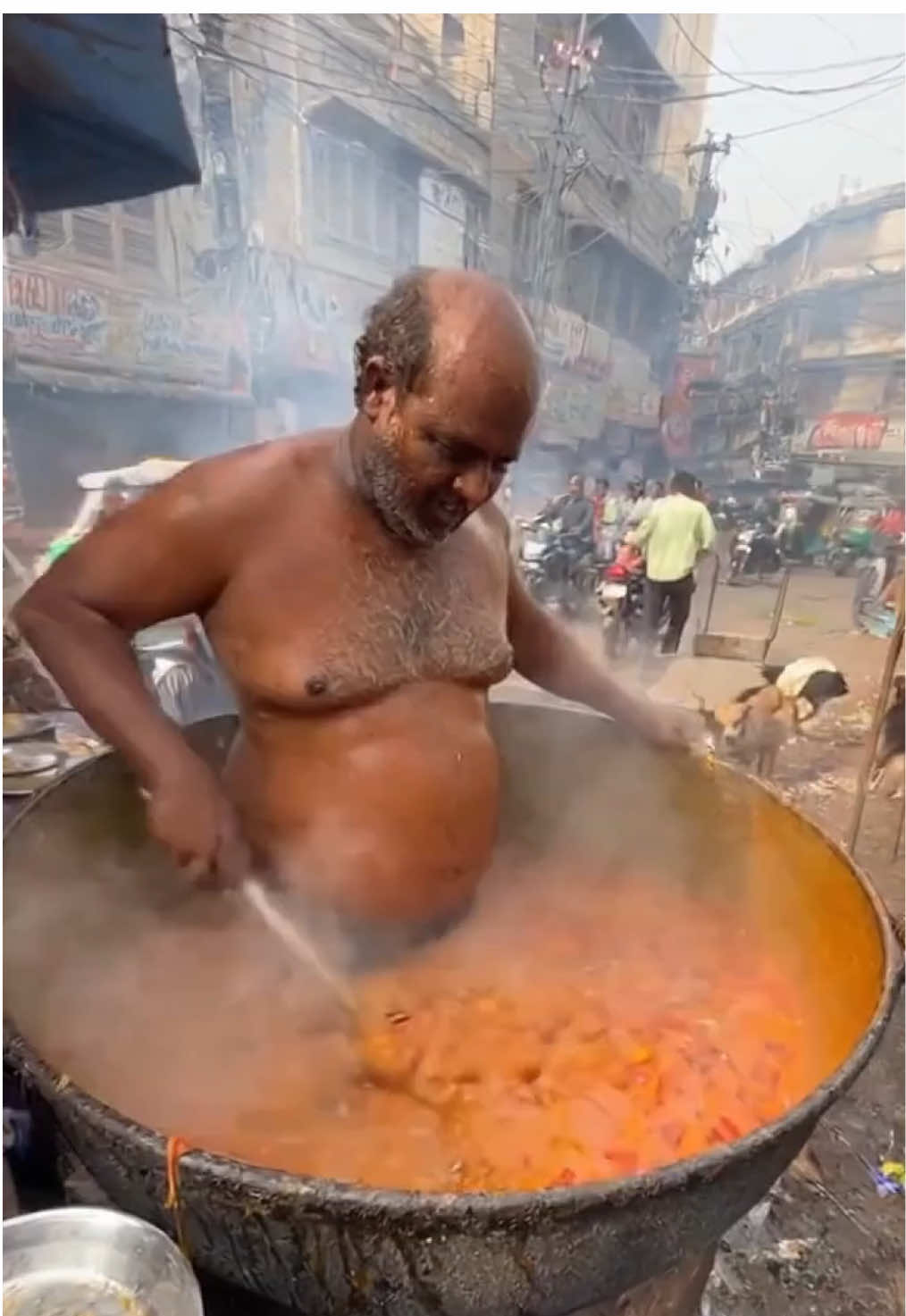 Most unhygienic street food in India💀#soraai #ai #indianfood #funny #unhygienicfood 