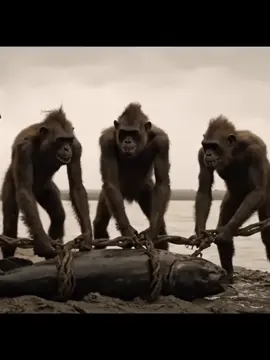 Life 6.8  Million Years Ago ｜The First Hunters of Humankind Part3 #Life68MillionYearsAgo #EarlyHominins #HumanOrigins #PrimevalRainforest #EvolutionaryJourney
