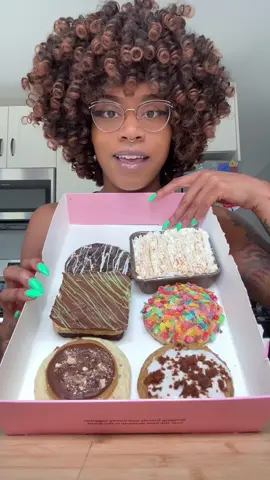 Let’s try this week’s Crumbl cookie lineup! 🤠 (October 19th - 25th)  #crumblecookie #eatingshow 