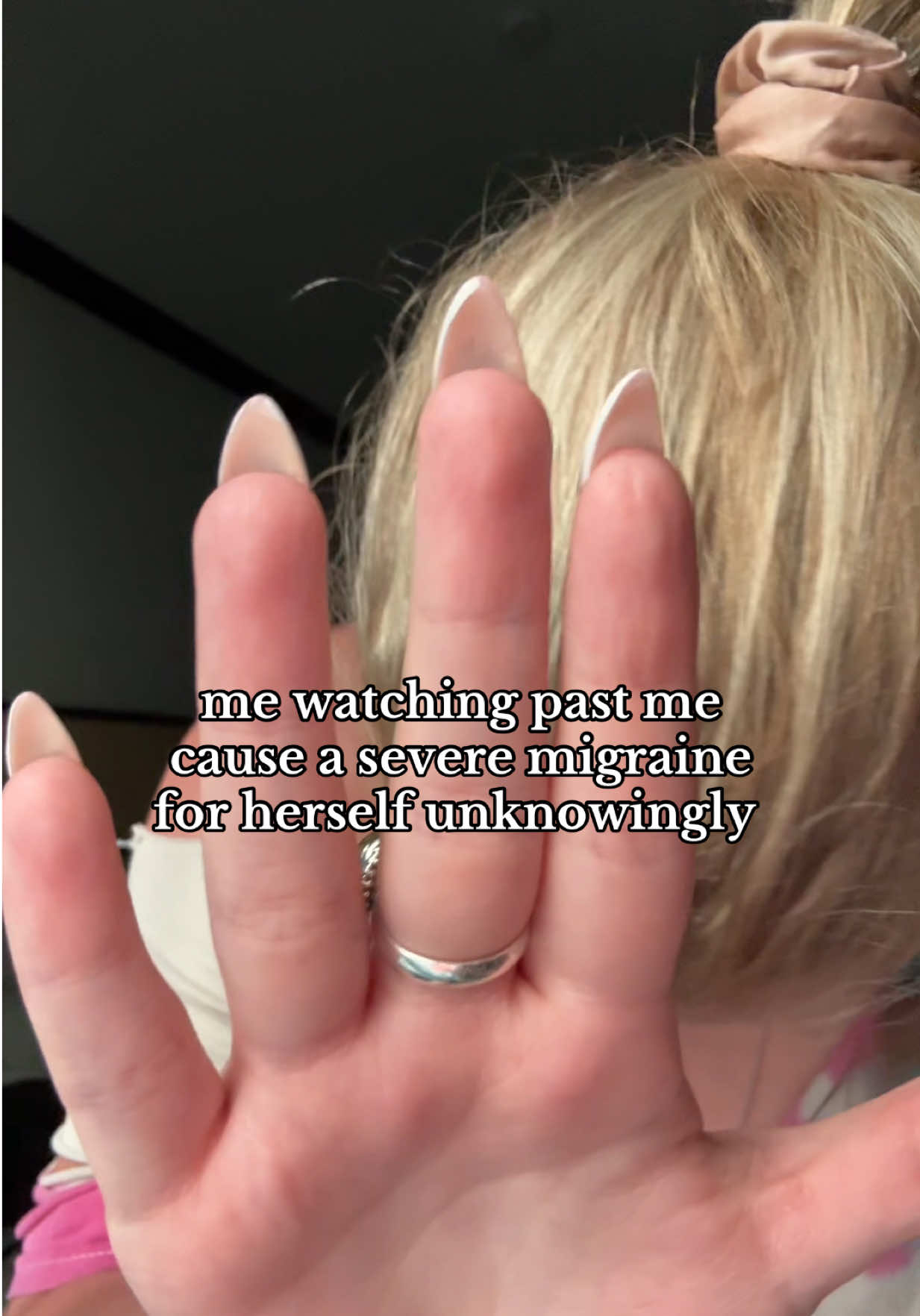 when I realized that eating a brownie batter donut from Dunkin caused a two day long migraine… #chronicmigraineawareness #migraine #chronicillness #xyzbca #fyp  