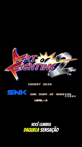 Art of Fighting 2 Arcade foi o teste definitivo dos fliperamas. IA implacável, Spirit Gauge e o estilo inconfundível da SNK! Você sobreviveu ao Mr. Karate? #ArtOfFighting2 #NeoGeo #SNK #RetroGames
