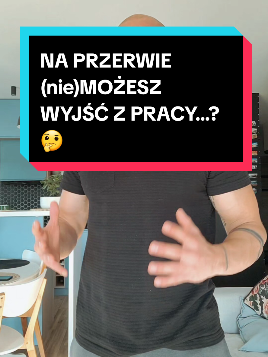 Czy na przerwie tzw śniadaniowej można wyskoczyć do sklepu, baru lub gdziekolwiek poza zakład pracy?🤔  ✅️SPRAWDŹMY✅️ #prawopracy #praca #regulamin #pracownik #pracodawca 