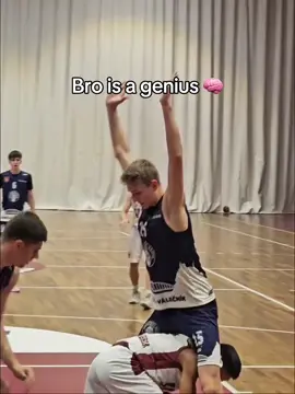 Only way he could make it out 💀 (via valecnici_decin_mladez/IG) #basketball #europe #brainrot #funny #fyp 