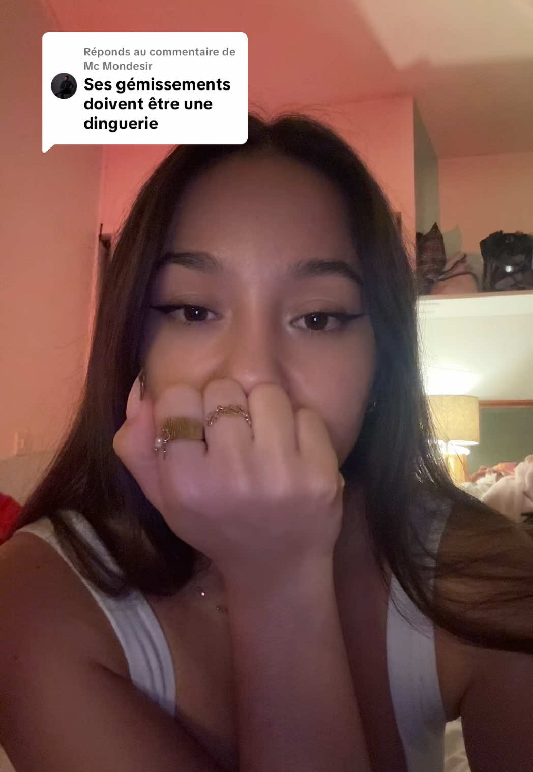 Réponse à @Mc Mondesir Vous êtes bien trop à l’aise avec les femmes c’est effrayant 