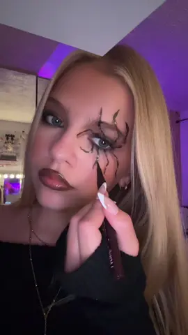 the makeup was so good before it smudged😢💔 FULL FIT FROM @MOTEL 🕷️#motelrocks #fyp #motelrockshalloween #viral #xyzbca 