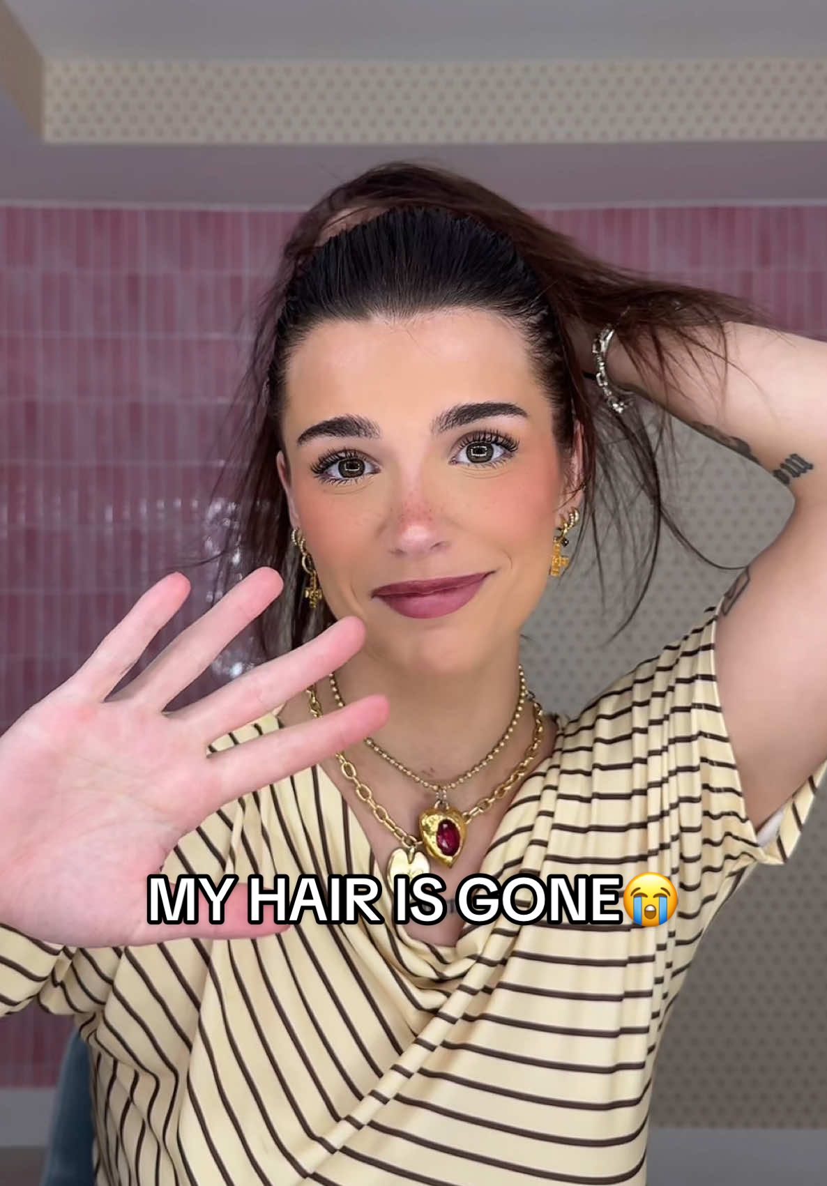 Bald no more, thanks to my girlies at @vegamour @sephora  #vegamourpartner #vegamourchallenge