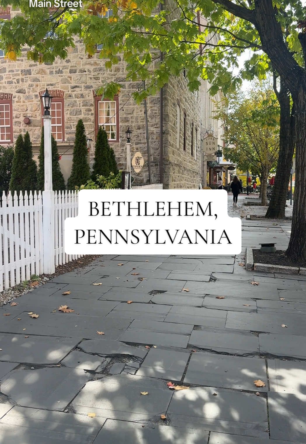 Exploring the historic streets of Bethlehem, Pennsylvania this morning — cozy cafes, brick buildings, and that perfect fall charm. #bethlehempa #CozyMorning #SmallTownVibes #MorningVlog #WeekendGetaway #FallTravel #TravelAesthetic #WanderlustVibes #exploremore 