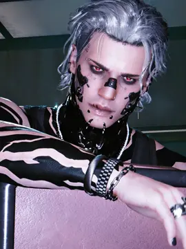 My Cyberpunk 2077 OC Klaha - I‘m still here and alive 🙃 don‘t worry !! I did some changes on him - can you guess? rightt the tattoo is new ;) And i‘m so goddamn in love with it -  #cyberpunk2077 #cyberpunk #GamingOnTikTok #oc #cyberpunkedit 
