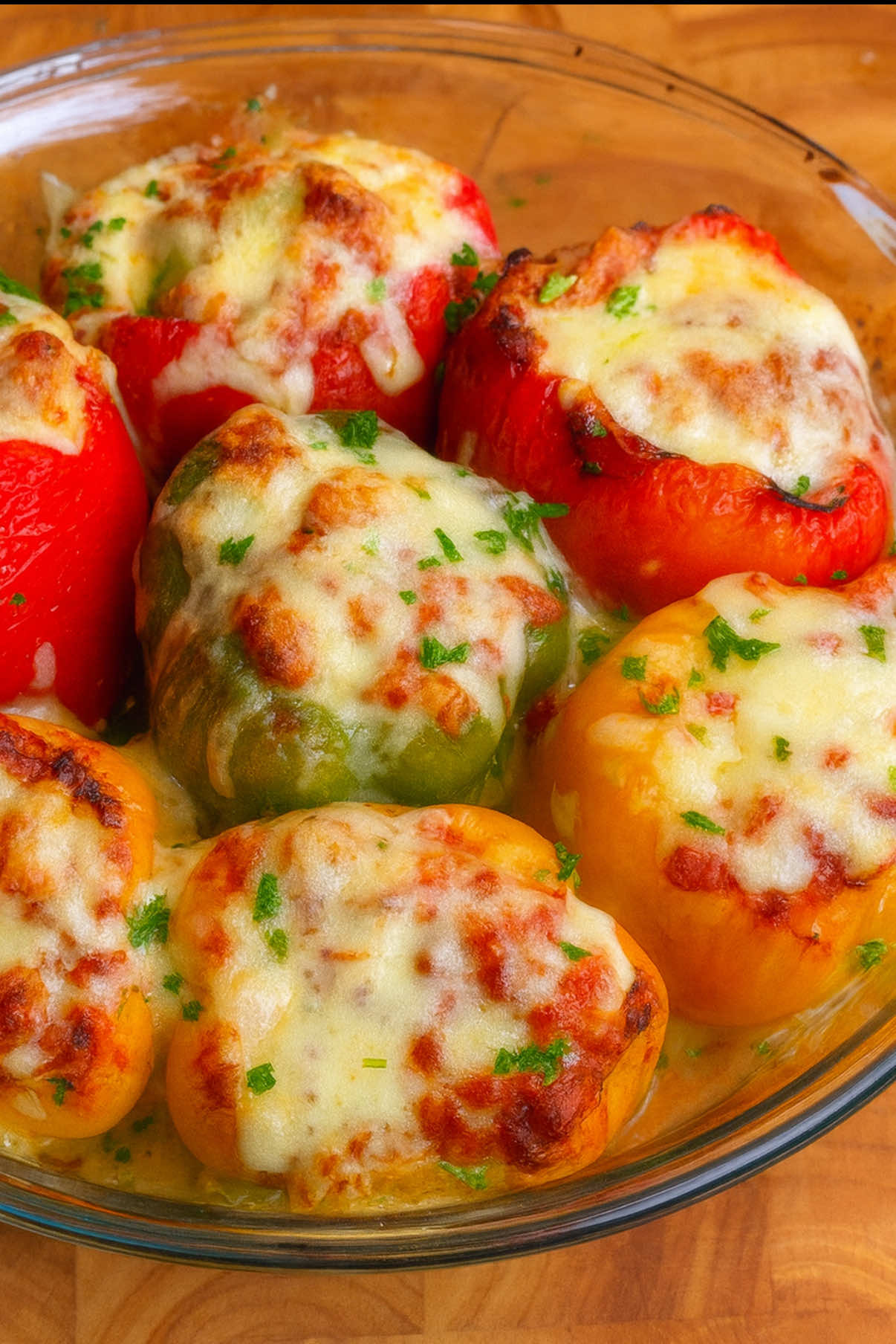 Stuffed Bell Peppers 🌶️ What you’ll need: 🫒 Olive oil + 🧅 red onion + diced pepper tops 🍚 Cooked rice + 🥫 tomato sauce (extra saucy) + 🥄 lentils 🌿 Smoked paprika + cumin + oregano + salt & pepper 🧀 Vegan cheese (add a drizzle of oil if it doesn’t melt well) Instructions: Roast your peppers till tender, sauté onion & pepper tops, then add rice, lentils, and tomato sauce. Season, simmer, and stuff that rich filling back into your peppers. Top with cheese, cover & bake till melty, golden perfection 🙌 𝐅𝐔𝐋𝐋 𝐑𝐄𝐂𝐈𝐏𝐄 𝐎𝐍 𝐌𝐘 𝐁𝐋𝐎𝐆 𝐝𝐫𝐯𝐞𝐠𝐚𝐧𝐛𝐥𝐨𝐠 𝐝𝐨𝐭 𝐜𝐨𝐦 (𝐋𝐈𝐍𝐊 𝐈𝐍 𝐁𝐈𝐎) #veganmeal #dolma #stuffedpeppers #EasyRecipes #healthyrecipes                        