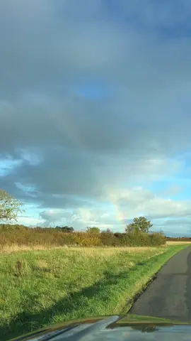 chasing rainbows 🌈 #countrydrive #countrysidelifestyle🍂 #sunnyday #oliviadean 