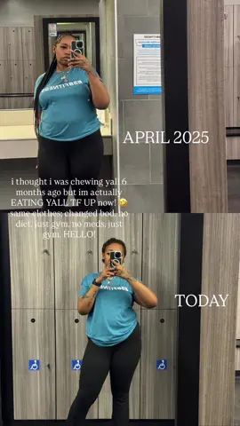 been on this journey CONSISTENTLY AND HEAVY for a full year. i started working out 2 years ago but it was on and off but here we are!!! #fyp #foryou #foryoupage #gymtransformation #gymgirlsoftiktok 